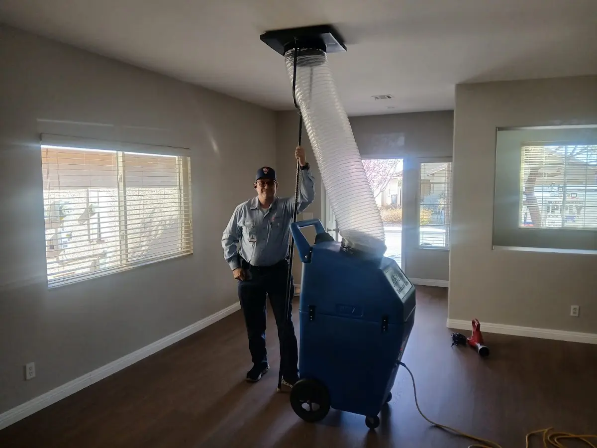 Professional Dryer Vent Cleaning work inside a Oberlin home